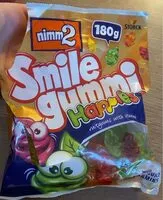 Mängden socker i Smile gummi Happies