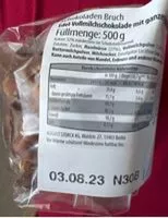 Mängden socker i Schokoladen Bruch
