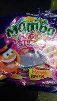 Mängden socker i Mamba Magic Sticks