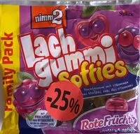 Mängden socker i Lachgummi softies