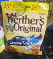 Mängden socker i Weather's Original Sugar Free Creamy Toffees