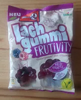 Mängden socker i Lachgummi Frutivity Red Fruits