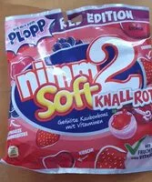 Mängden socker i nimm2 Soft Knallrot