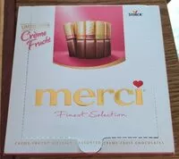 Mängden socker i Merci finest selection