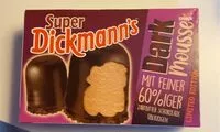 Mängden socker i Super Dickmanns Dark Mousse