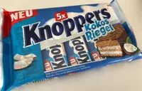 Mängden socker i Knoppers Kokos Riegel