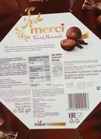 Mängden socker i Merci finest moment
