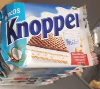 Mängden socker i Knoppers Kokos