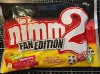 Mängden socker i nimm2 Fan Edition Apfel Himbeere