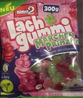 Mängden socker i Lachgummi Märchen Prinzen