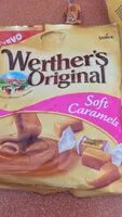 Mängden socker i Werther's Original soft caramels