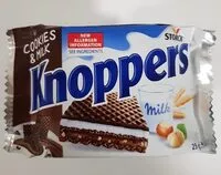 Mängden socker i Knoppers cookies&milk