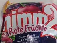 Mängden socker i Nimm2 Rote Früchte