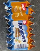 Mängden socker i Knoppers erdnuss