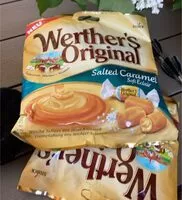 Mängden socker i Werthers original saltet caramel