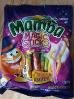 Mängden socker i Mamba Magic Sticks