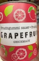 Mängden socker i Fruchtgummi Grapefruit