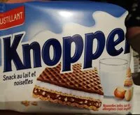 Mängden socker i Knoppers