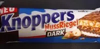Mängden socker i Knoppers Nussriegel dark