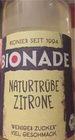 Mängden socker i Bionade naturtrüb zitrone