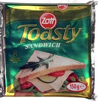 Mängden socker i Toasty sandwich