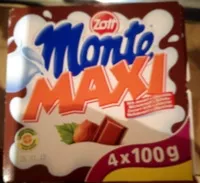 Mängden socker i monte maxi