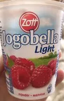 Mängden socker i Raspberry yoghurt jogobella