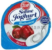 Mängden socker i Sahne Joghurt mild Balance