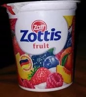 Mängden socker i Zottis Fruit