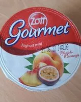 Mängden socker i Joghurt mild Pfirsisch-Maracuja