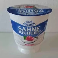 Mängden socker i Sahnejoghurt Himbeer