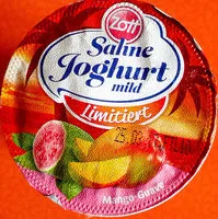 Mängden socker i Sahne Joghurt mild Himbeer Panna CottaMango Guave