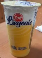 Mängden socker i Liegeois