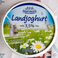 Mängden socker i Landjoghurt mild 3,5% Fett