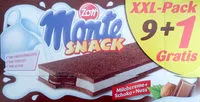 Mängden socker i Zott Monte Snack