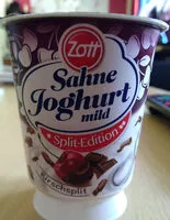 Mängden socker i Sahne Joghurt mild Kirschsplit