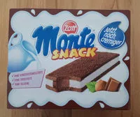 Mängden socker i Monte Snack