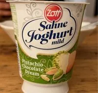 Mängden socker i Sahne Joghurt mild Pistachio Chocolate Dream
