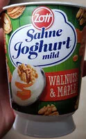 Mängden socker i Sahne Joghurt Walnuss & Maple