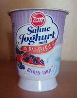 Mängden socker i Sahne Joghurt mild Beeren-Tarte