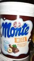 Mängden socker i Monte Mega Milchcreme & Schoko-Nuss