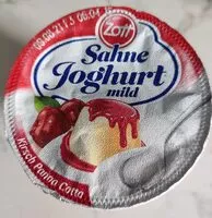 Mängden socker i Sahne Joghurt Kirsch Panna Cotta