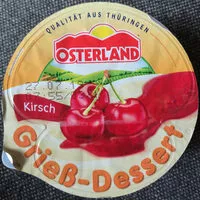 Mängden socker i Grieß-Dessert Kirsch