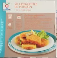 Mängden socker i 20 croquettes de poisson