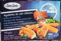 Mängden socker i Aiguillettes de colin d'Alaska panées aux cornflakes