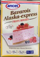 Mängden socker i Bavarois Alaska-Express Fruits Rouges