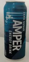 Mängden socker i AMPER ENERGY DRINK
