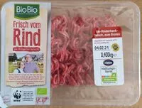 Mängden socker i Bio-Rinderhack, zum Braten