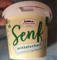 Mängden socker i Senf Mittelscharf