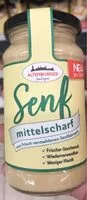 Mängden socker i Senf mittelscharf